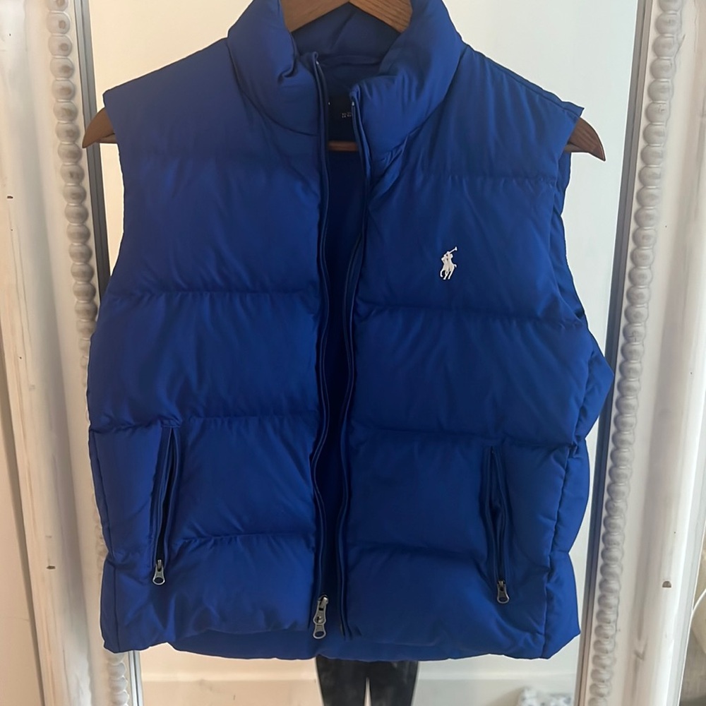 Ralph Lauren Womens Puffer vest
Cobalt blue 
Great condition